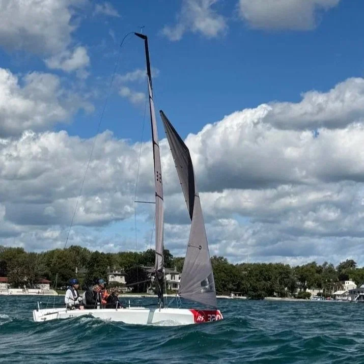 BSAC members participating in sail training at Kingston Yacht Club