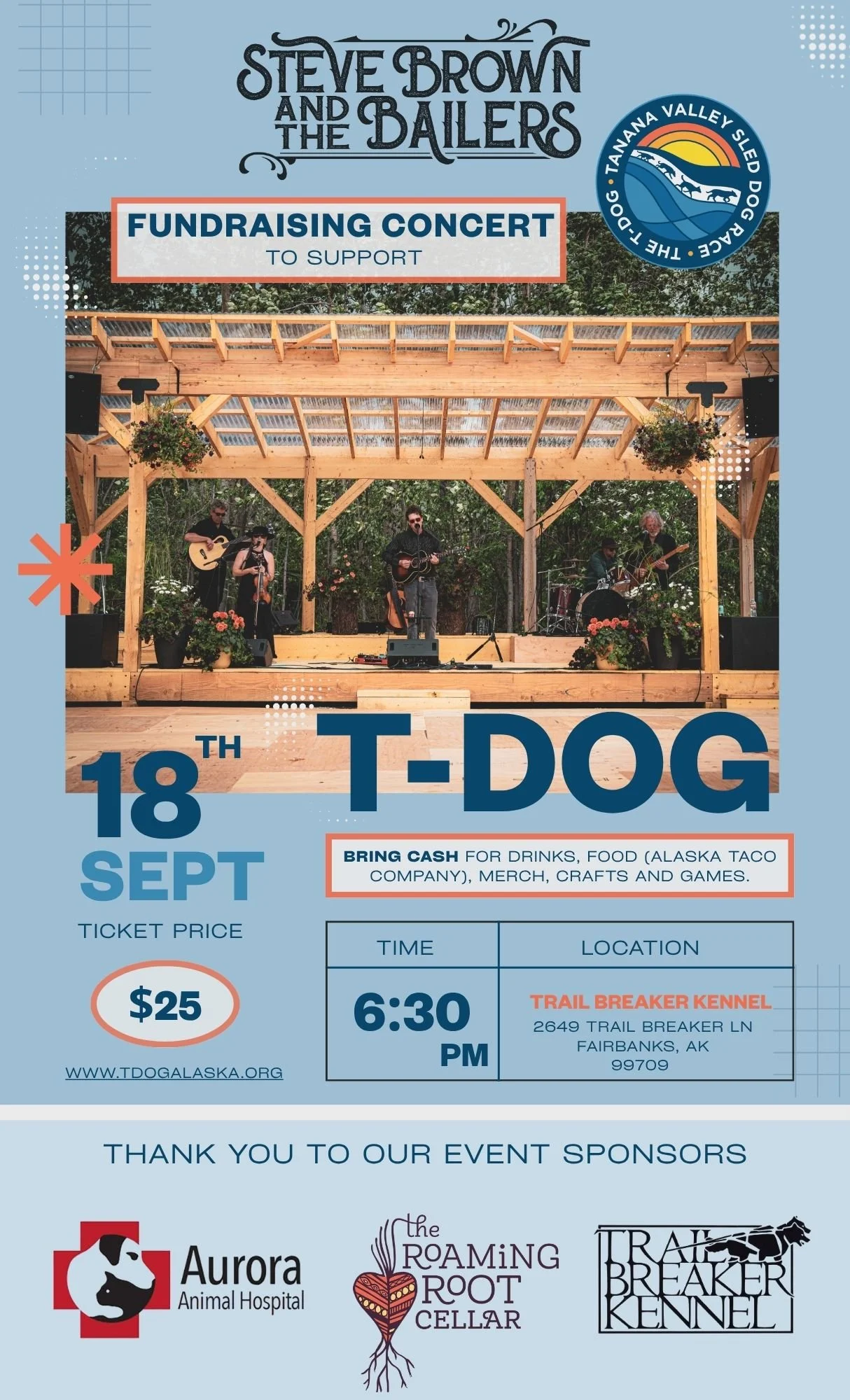 T-Dog Fundraising Concert 