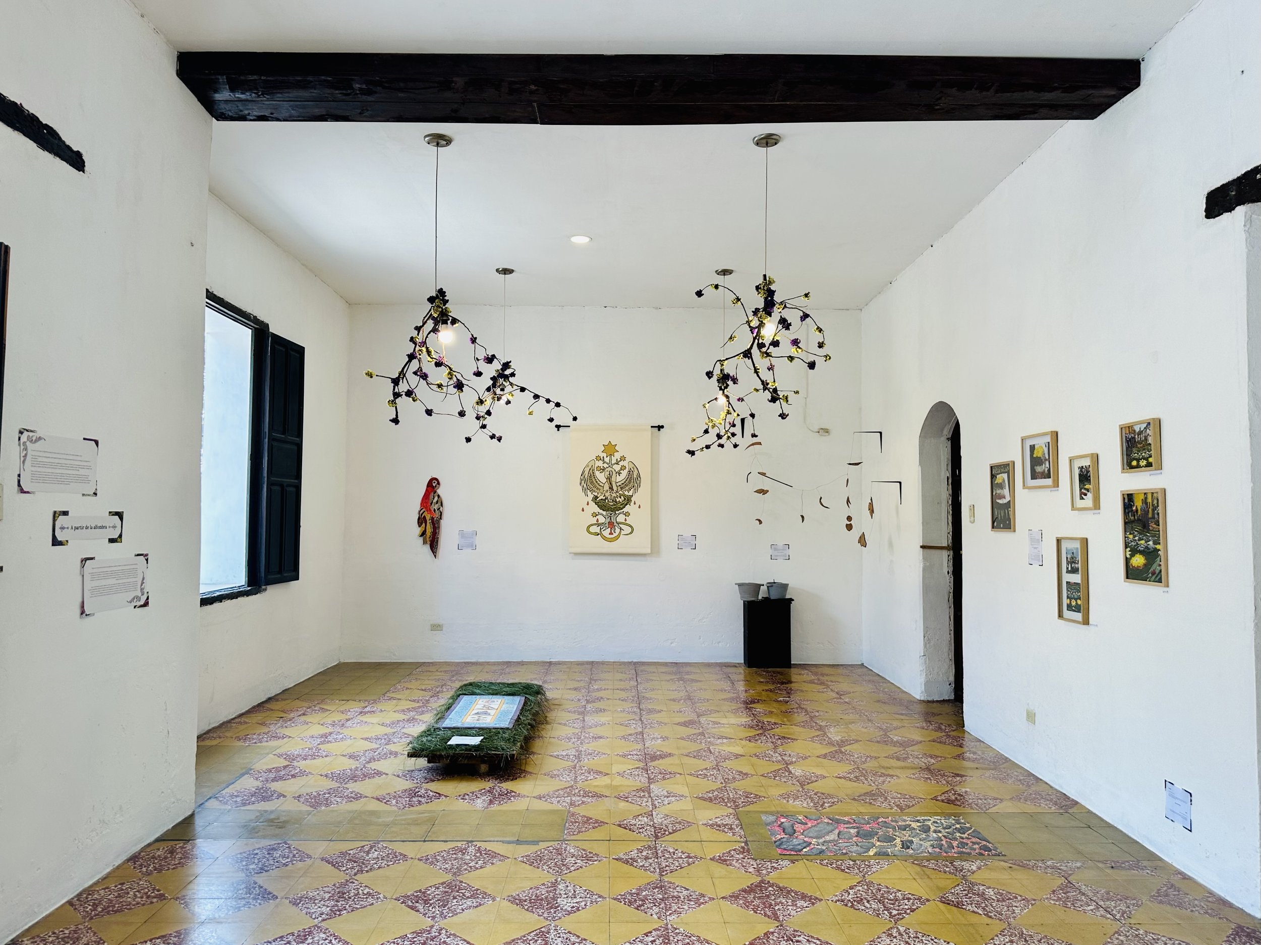 Exhibición: A Partir de la alfombra