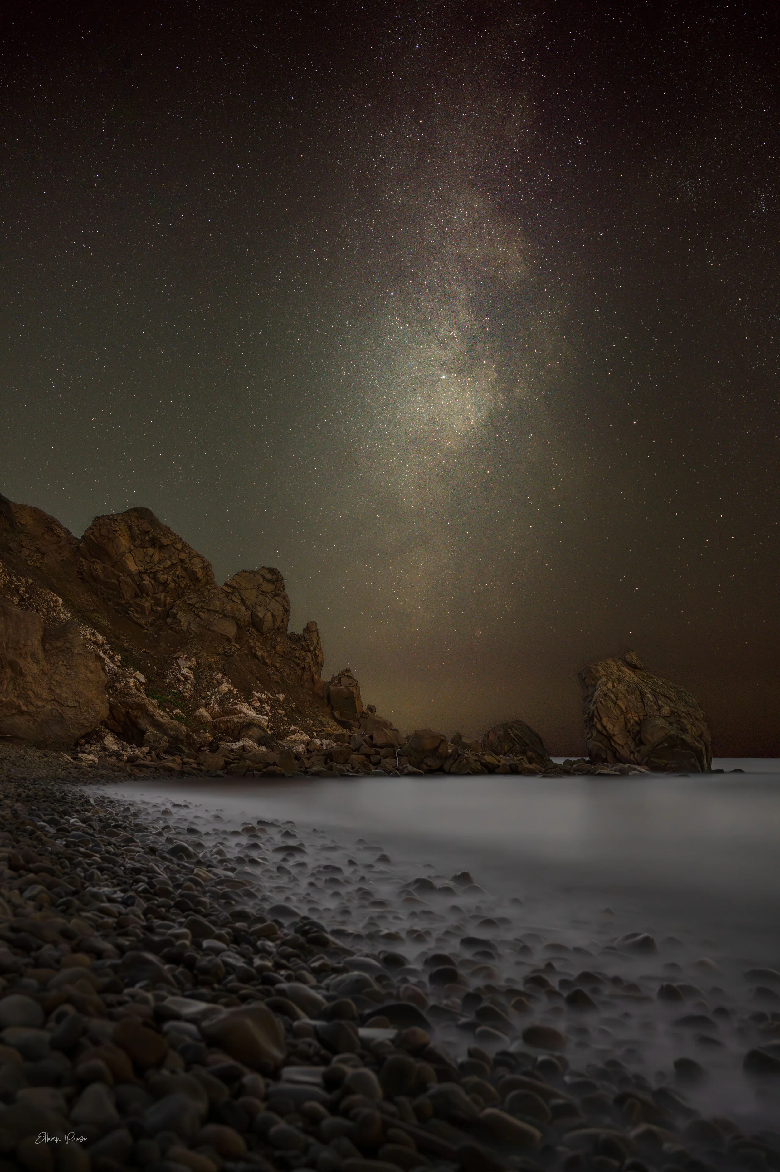 The Galactic Core at Broad Cove