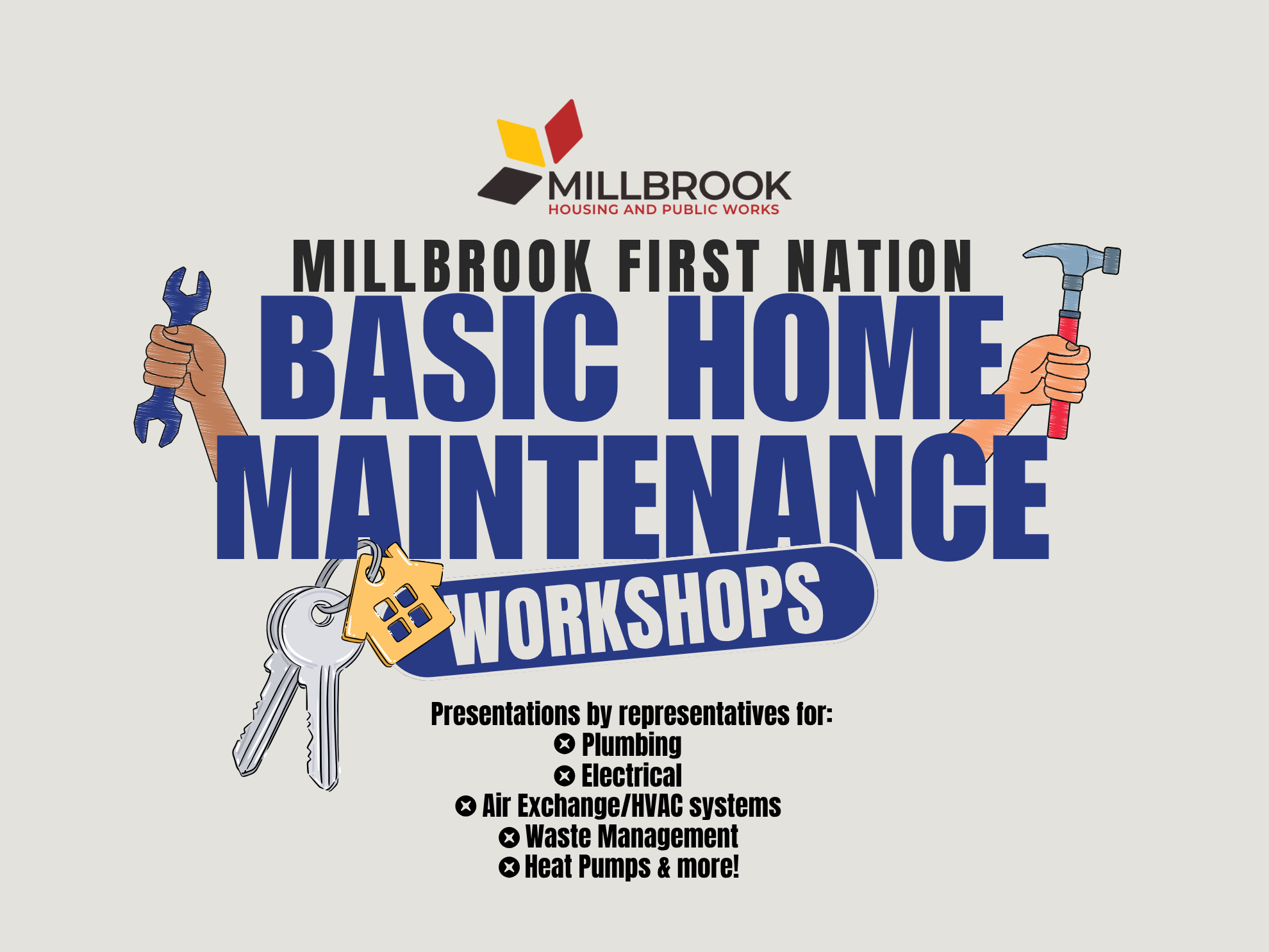 Basic Home Maintenance Workshop: Millbrook