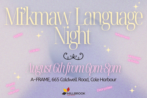 Mi'kmaw Language Night: Cole Harbour