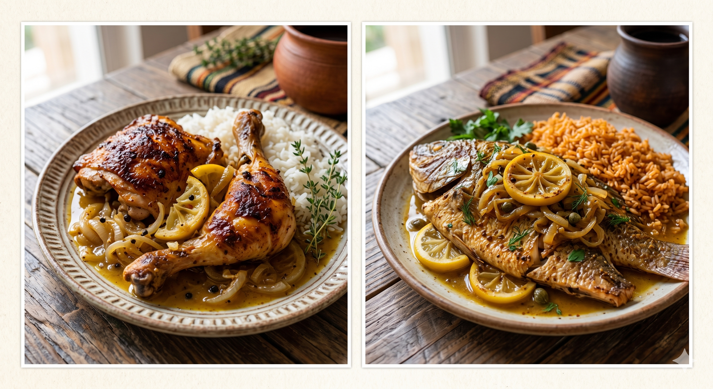 Yassa (Fish or Chicken)