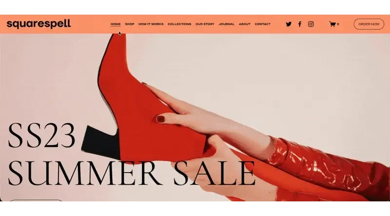 Mega Menu Plugin for Squarespace 7.1 Plug & Play, No Coding, Auto Colors