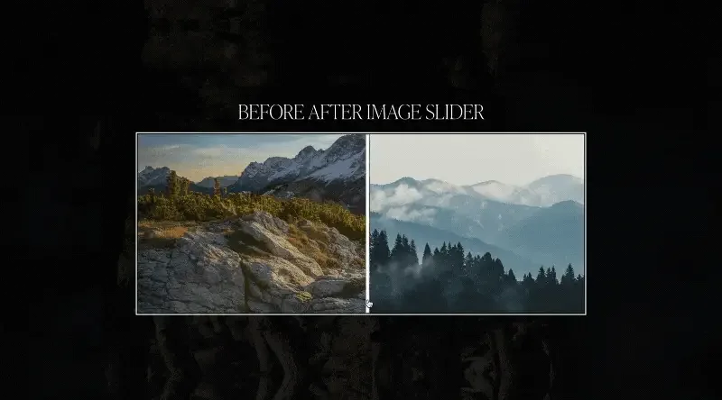 Before After Image Slider Squarespace 7.1
