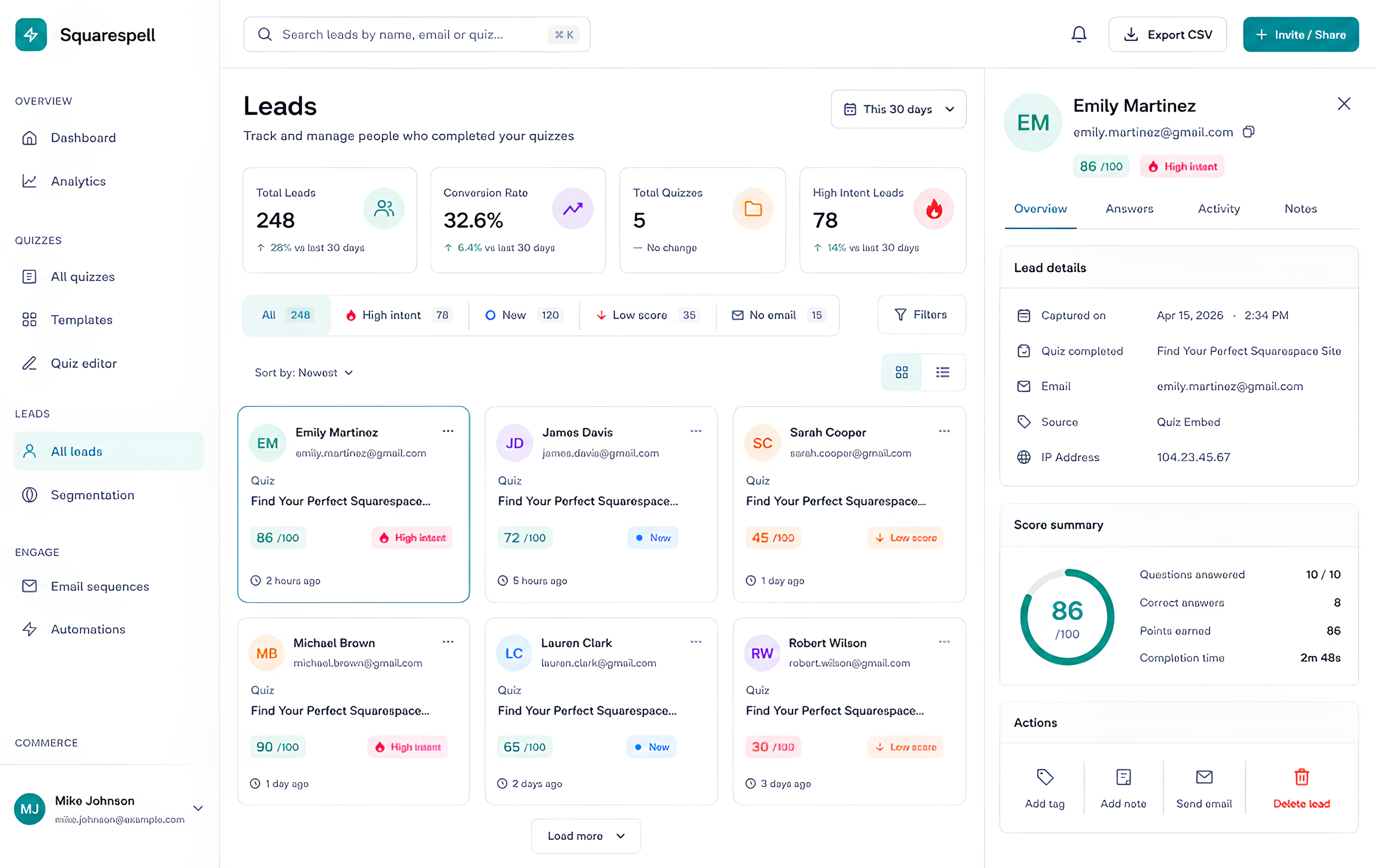 Quiz Funnels for Squarespace: The Complete Lead Generation Playbook (Copy)