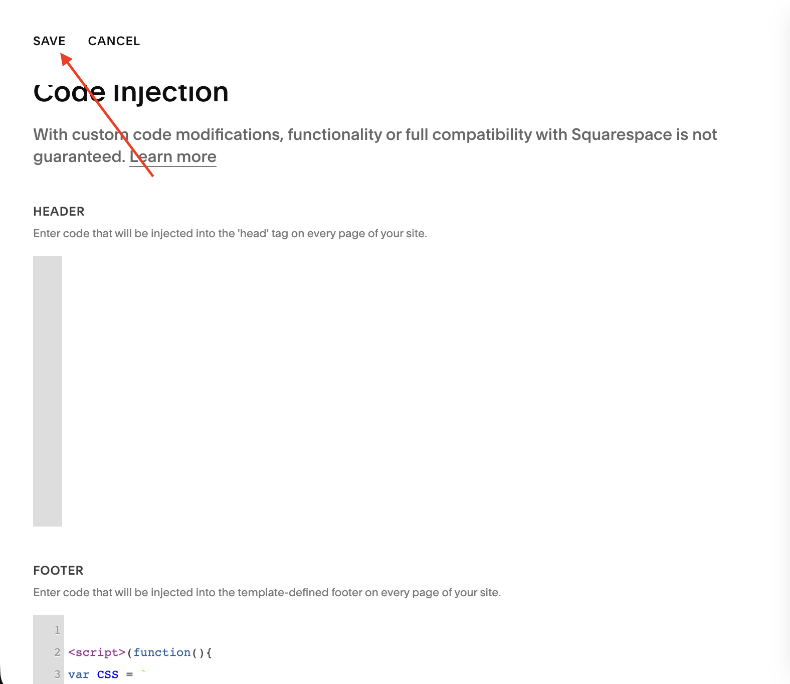Circular orbit logo carousel animation on Squarespace website
