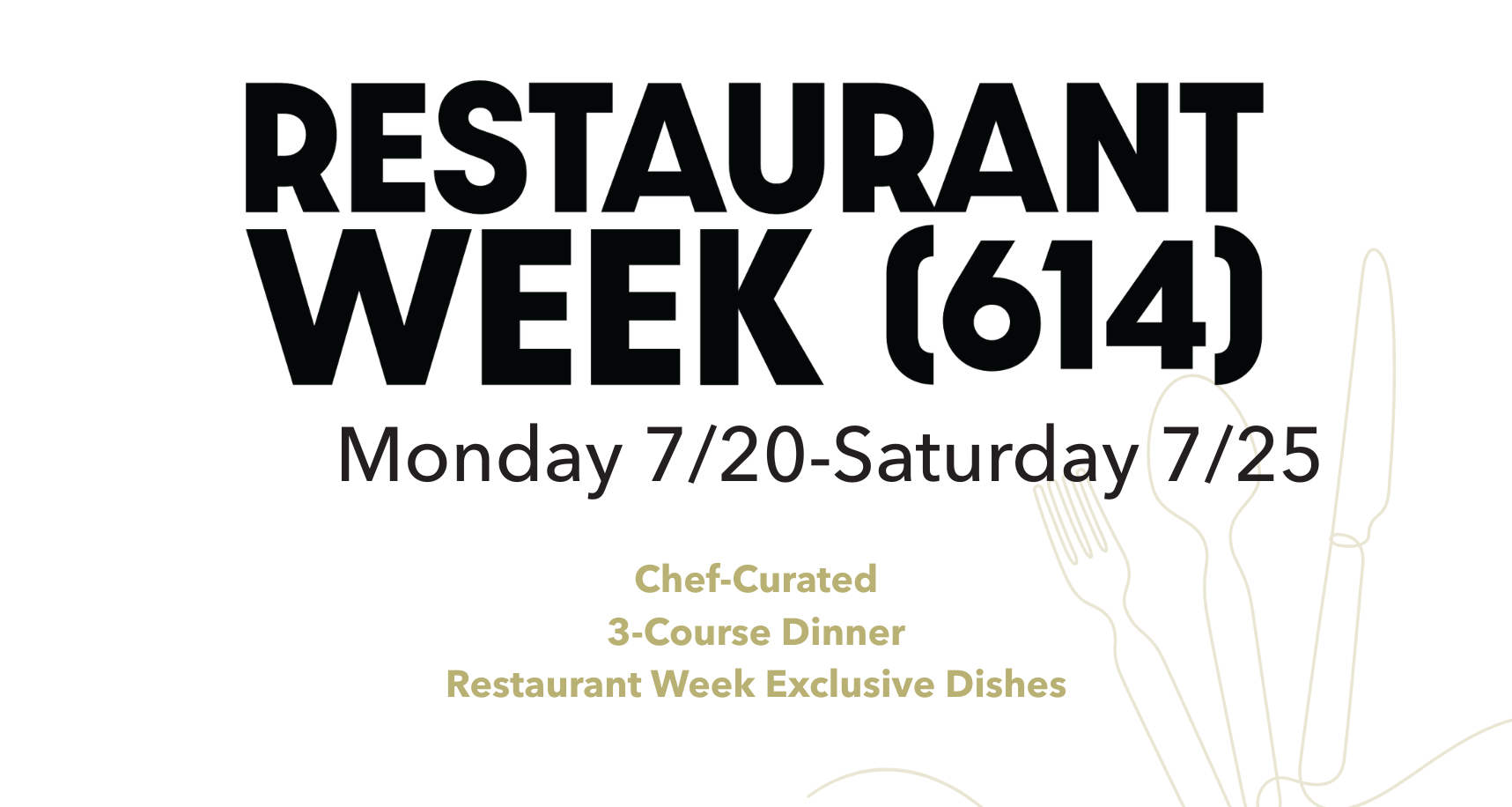 (614) Restauranat Week