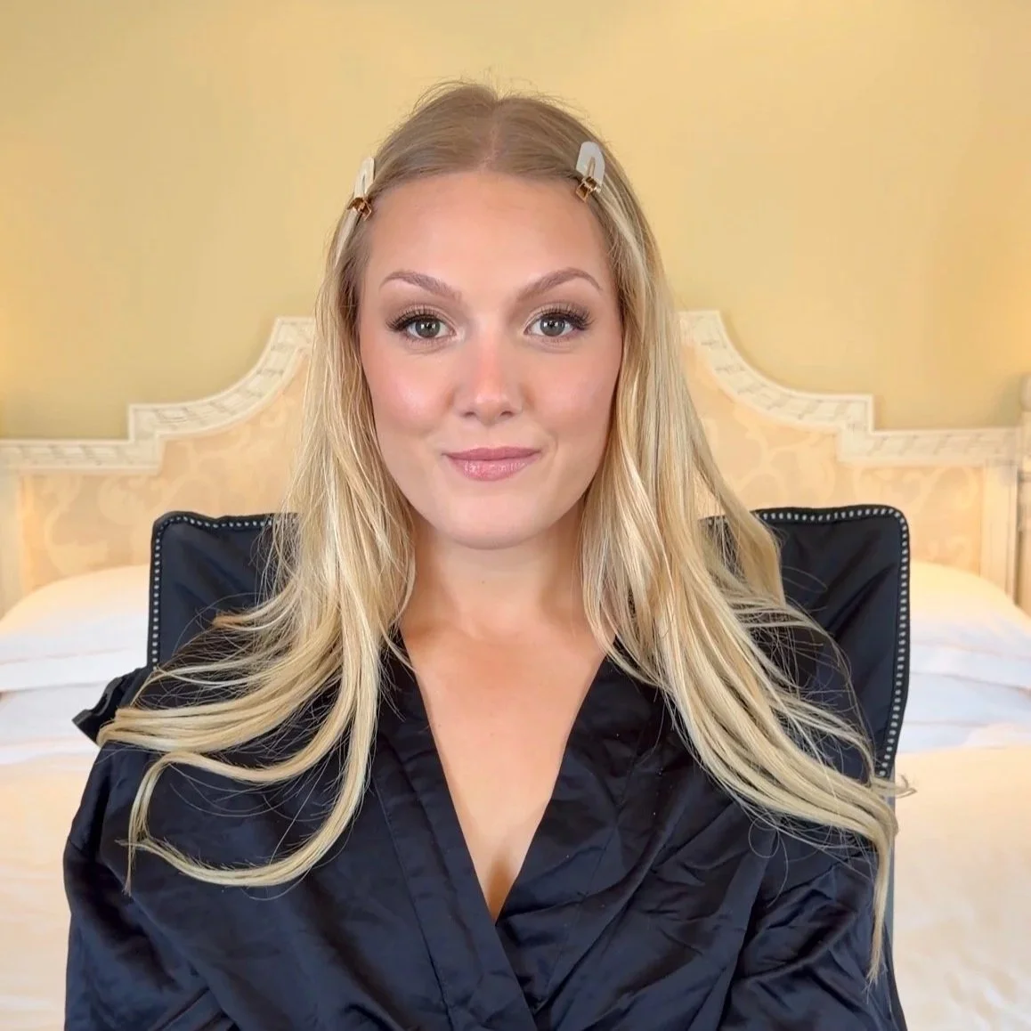 Soft glam make up