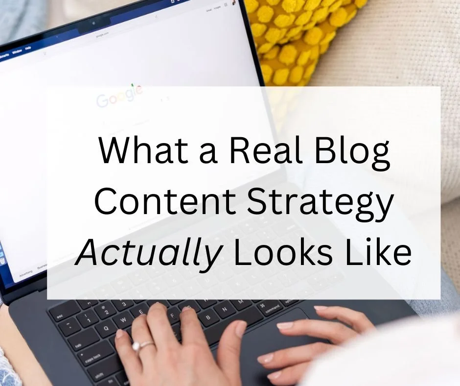 What a Real Blog Content Strategy Actually Looks Like (for Small Businesses)