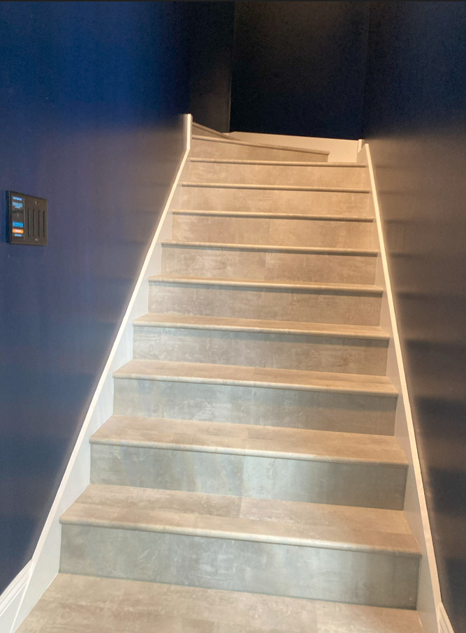 Basement Stair Install
