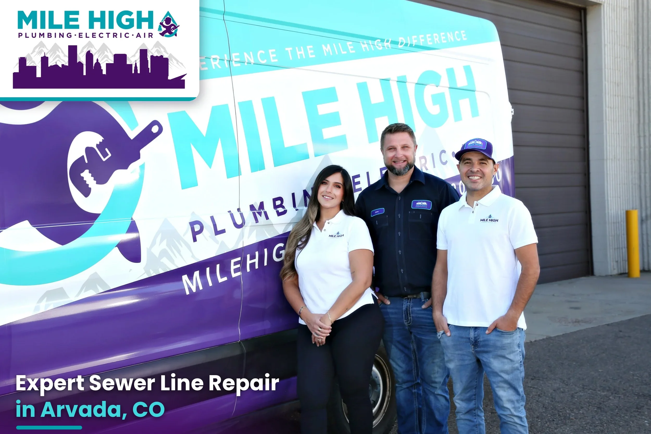 sewer line repair team