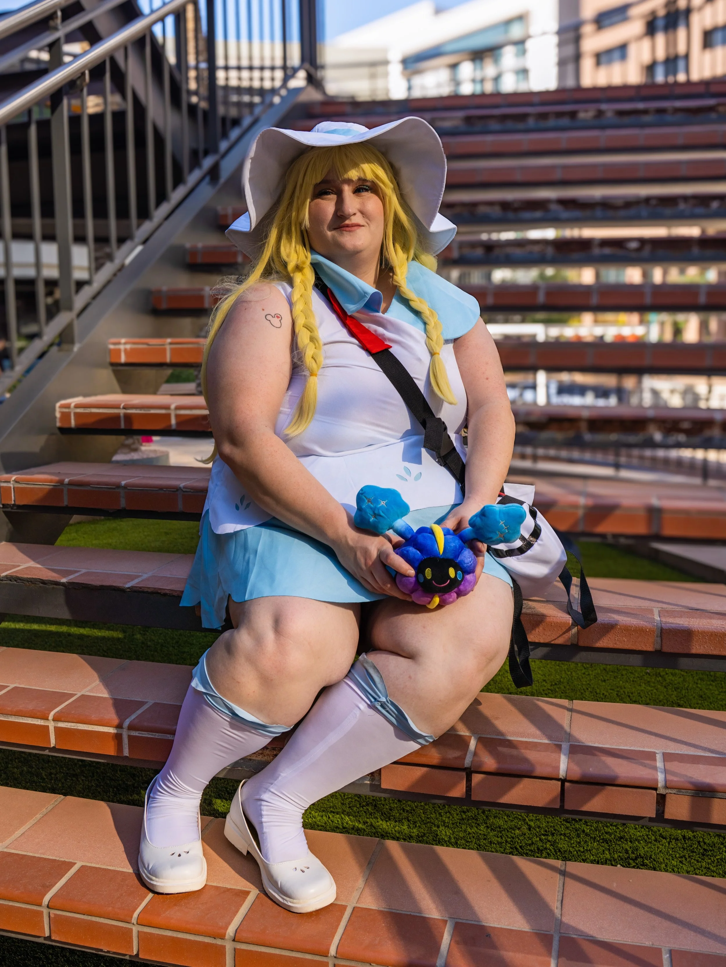 Some highlights working with @mistyheartscosplay yesterday at Phoenix Fan Fusion. Themes of the day were Sanrio and Pok&eacute;mon. Set destination one was Arizona Center followed by the shoot in the cafe of the Hyatt Regency. #cosplay #comicon #down