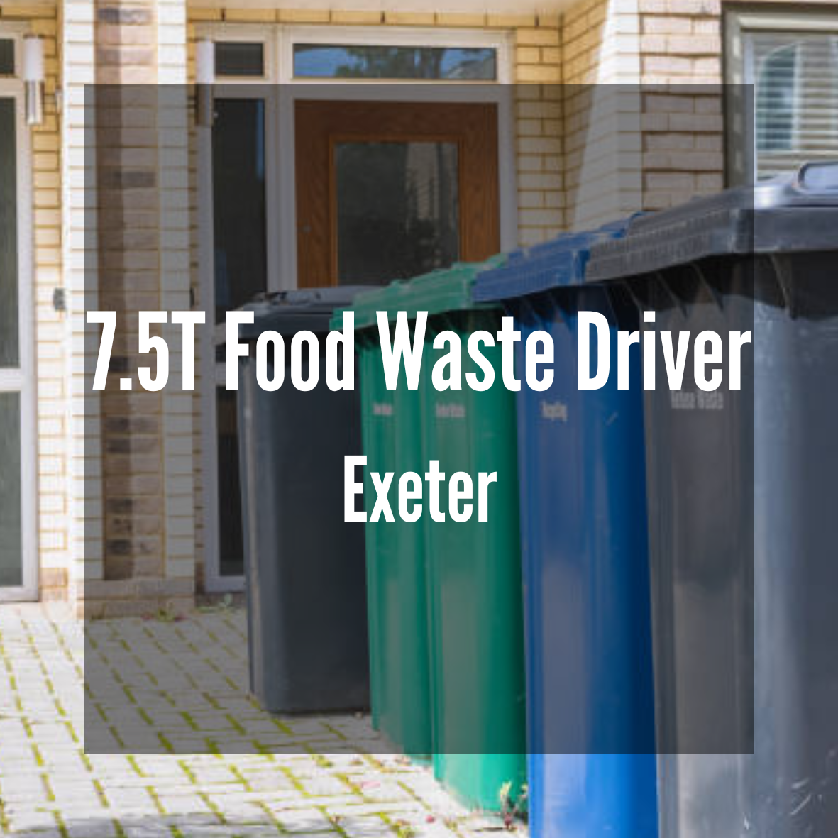7.5T Food Waste Driver