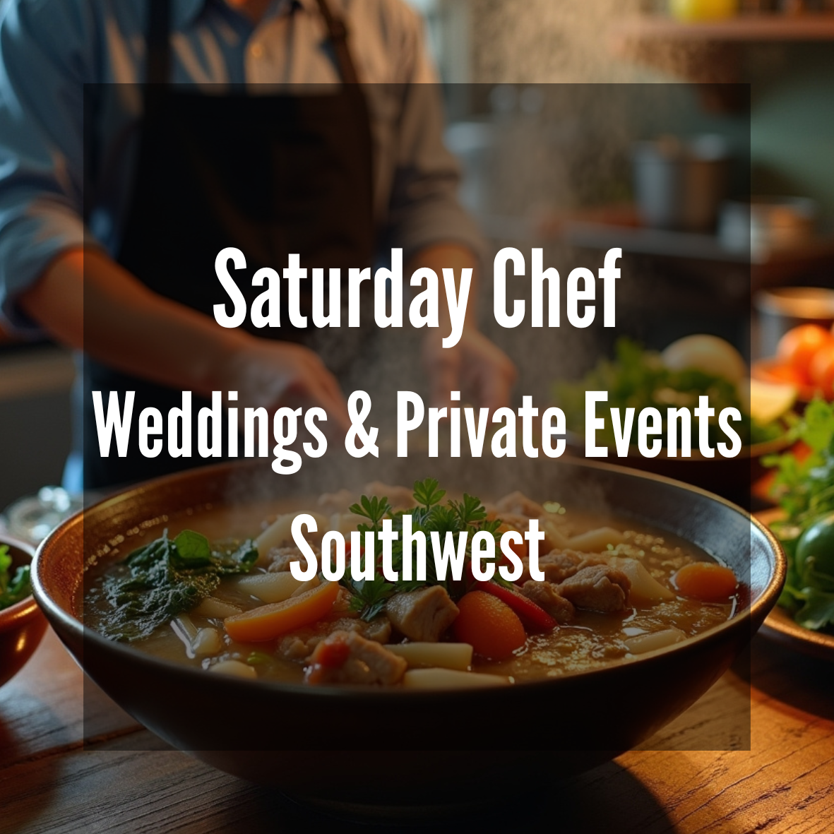 Wedding &amp; Events Chef – Saturdays