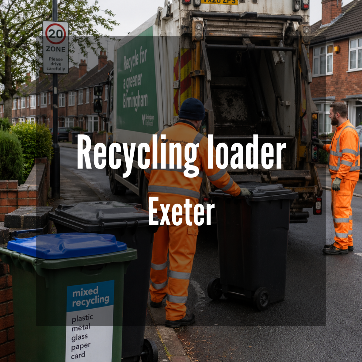 Recycling loader