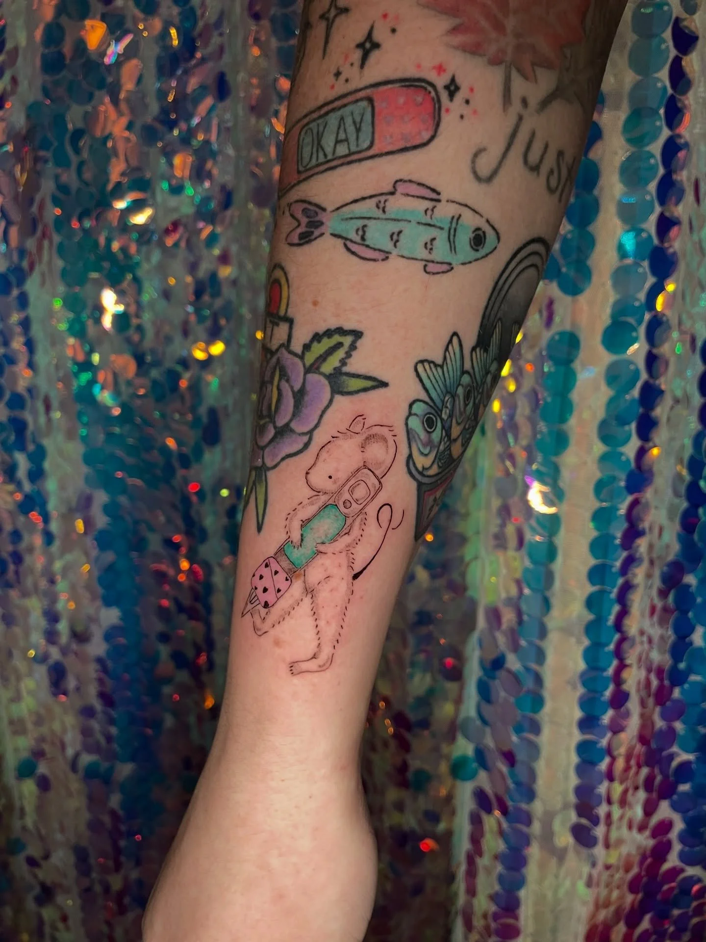 IF ✨YOU✨ GOT A PJ MOUSE TAT 
what would mouse be doing??
Help PJ tattoo as many silly mice as possible! Send them ur idea and your budget! Life is hard but mice are nice, and so is PJ 💖 Books open 📖✅