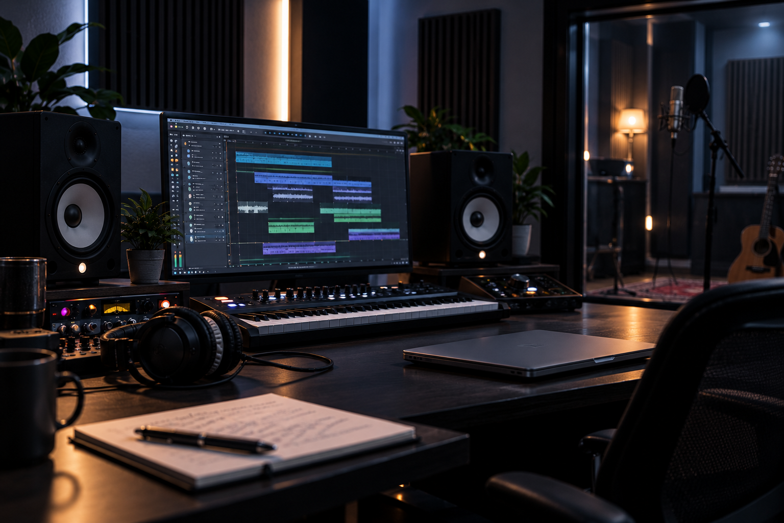 Studio de production musicale moderne.png