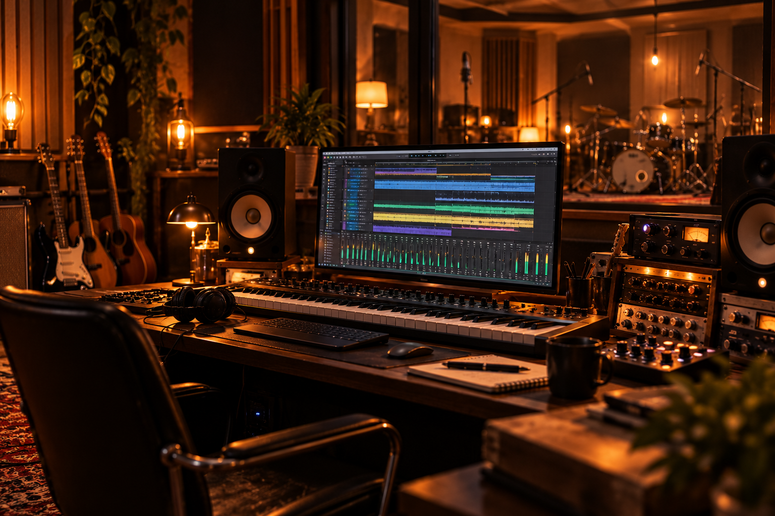 Studio de musique chaleureux et créatif.png