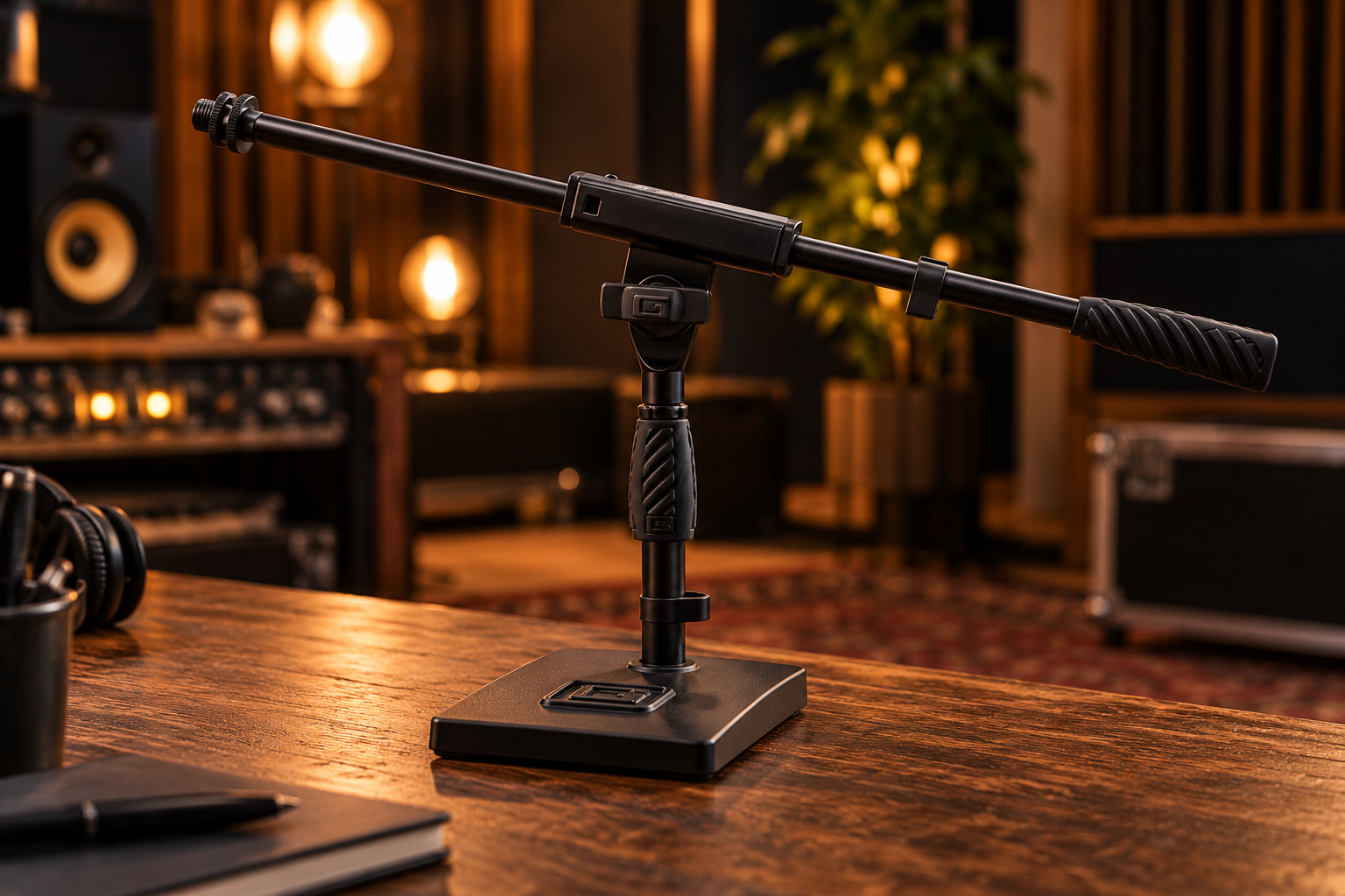 Pied de Microphone Bas