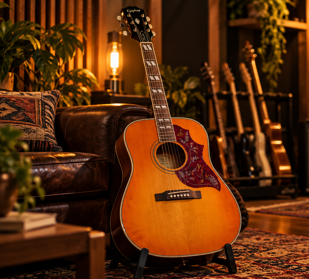 Guitare+acoustique+dans+un+studio+chaleureux.png