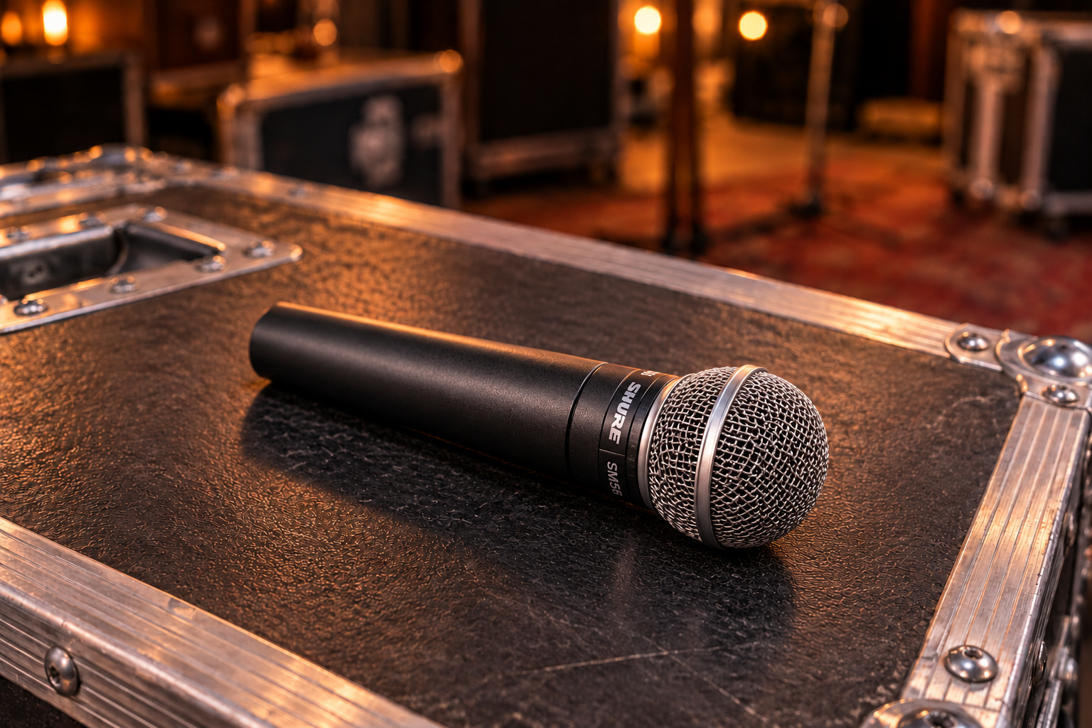 Microphone SM58 sur flight-case noir.png