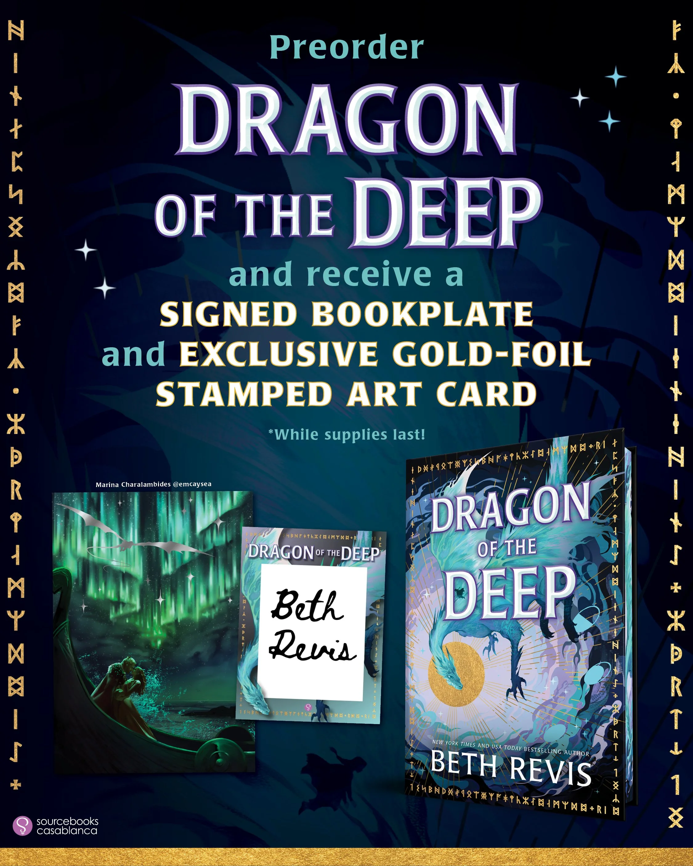 Dragon of the Deep (deluxe edition), Beth Revis (releases 1/26/27)