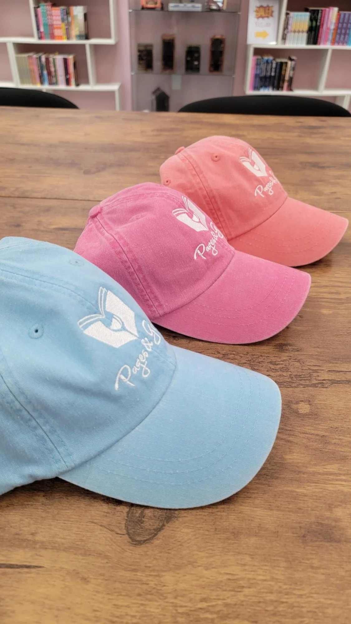 Pages & Grapes Hats