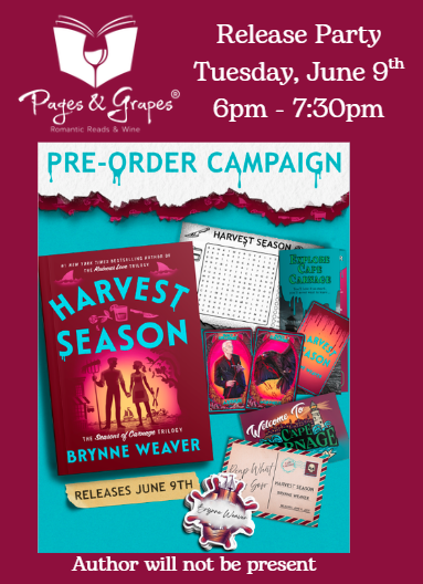 Harvest Season (indie exclusive), Brynne Weaver (release party 6/9)