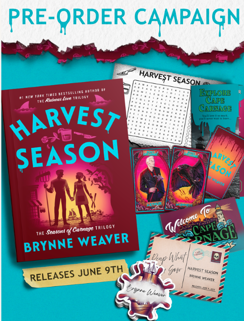 Harvest Season (indie exclusive), Brynne Weaver (releases 6/9)