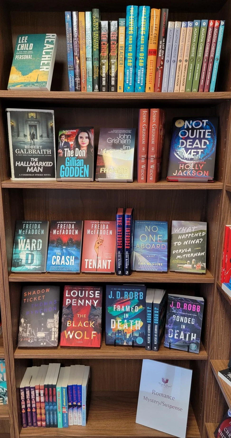 Mystery, Suspense and thrillers