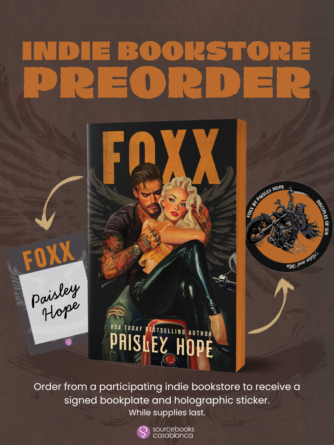 Foxx (deluxe edition), Paisley Hope (releases 7/14)