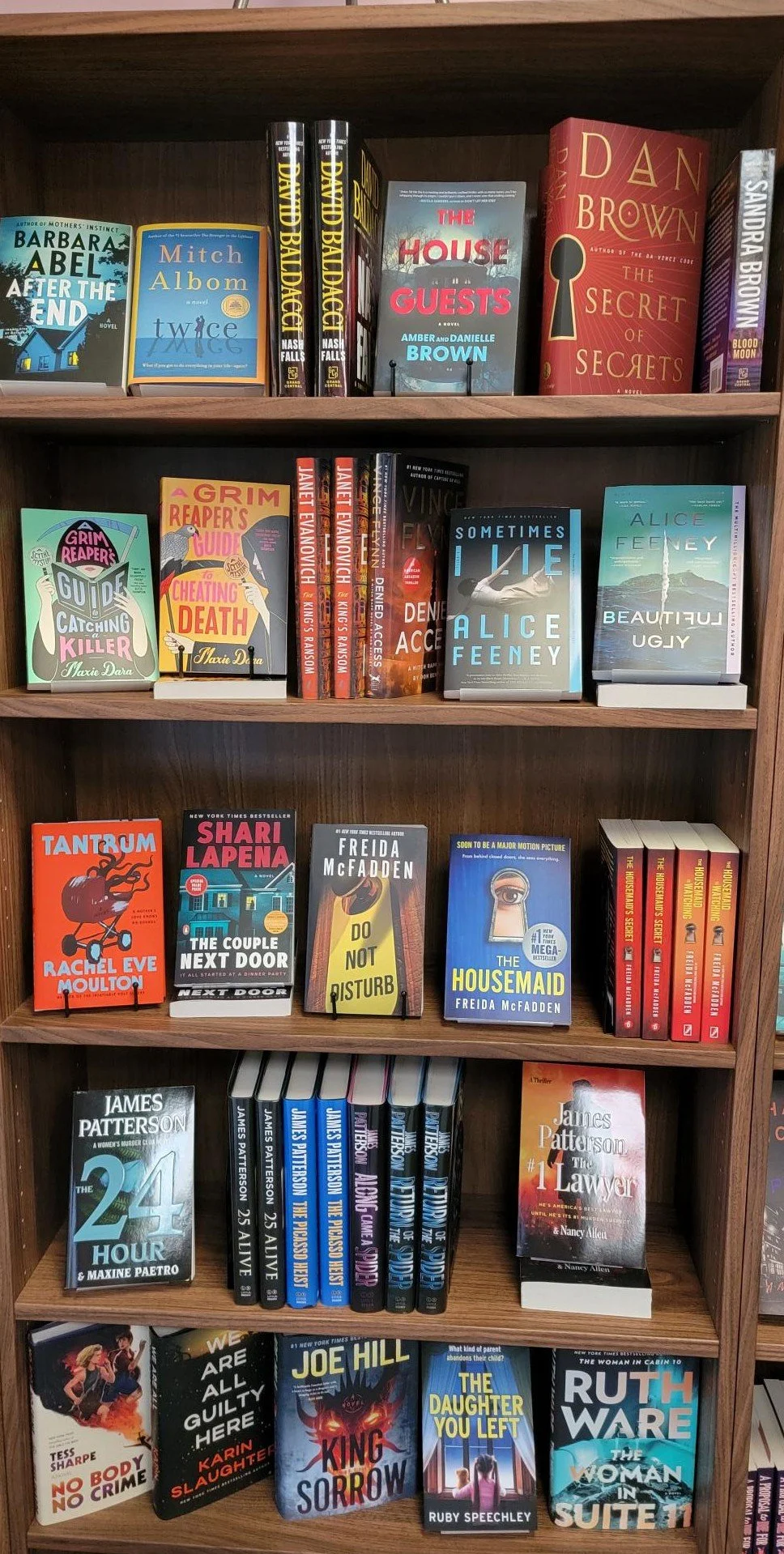 Mystery, Suspense and thrillers