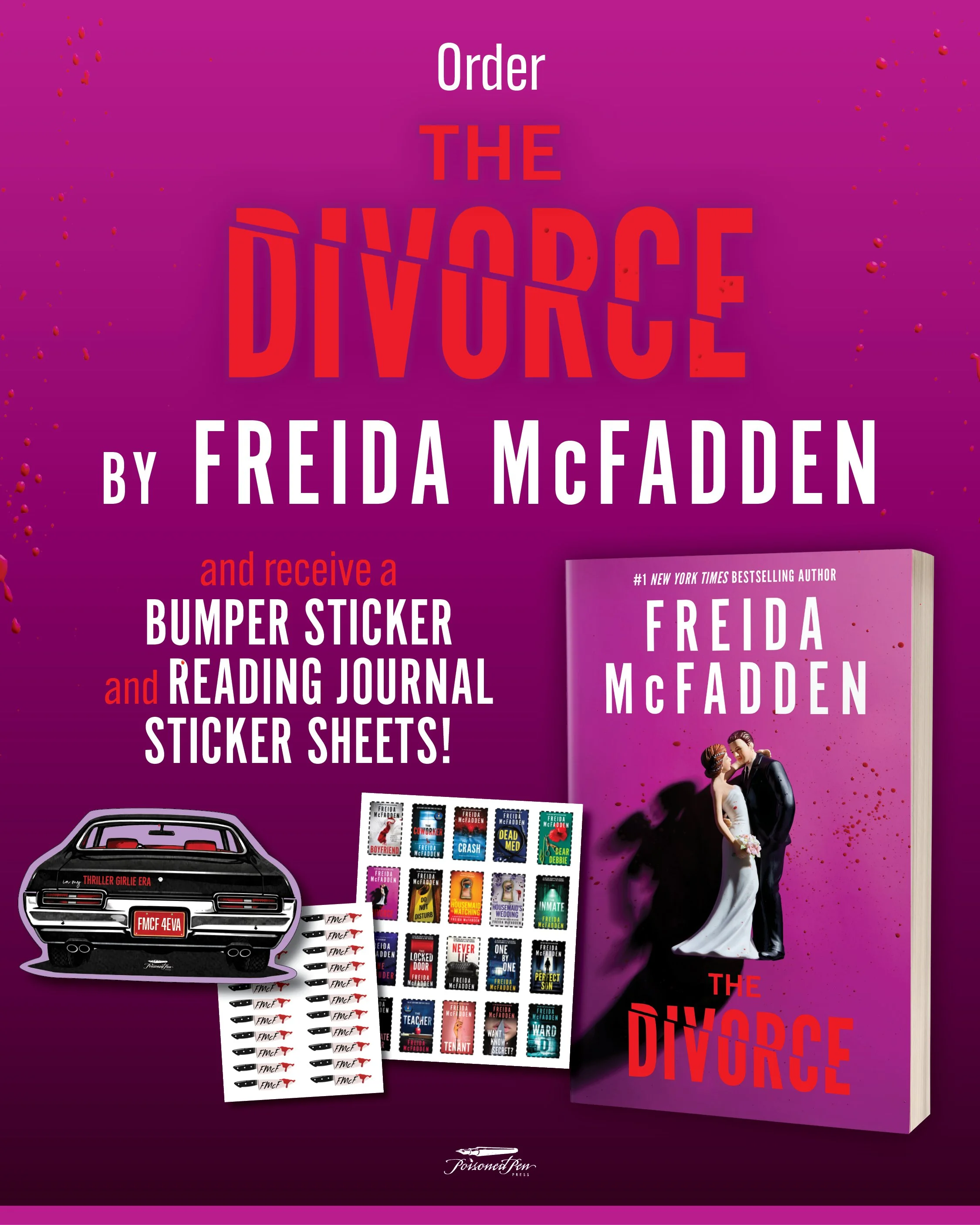The Divorce (indie exclusive), Freida McFadden (releases 5/26)