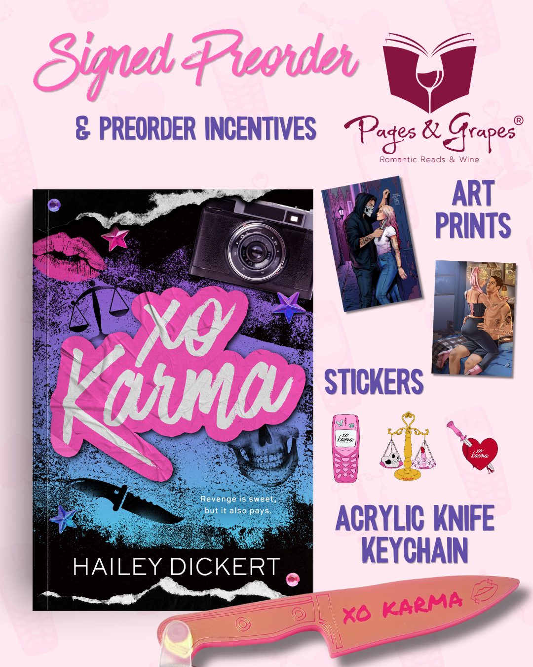 XO Karma, Hailey Dickert (releases 9/8)