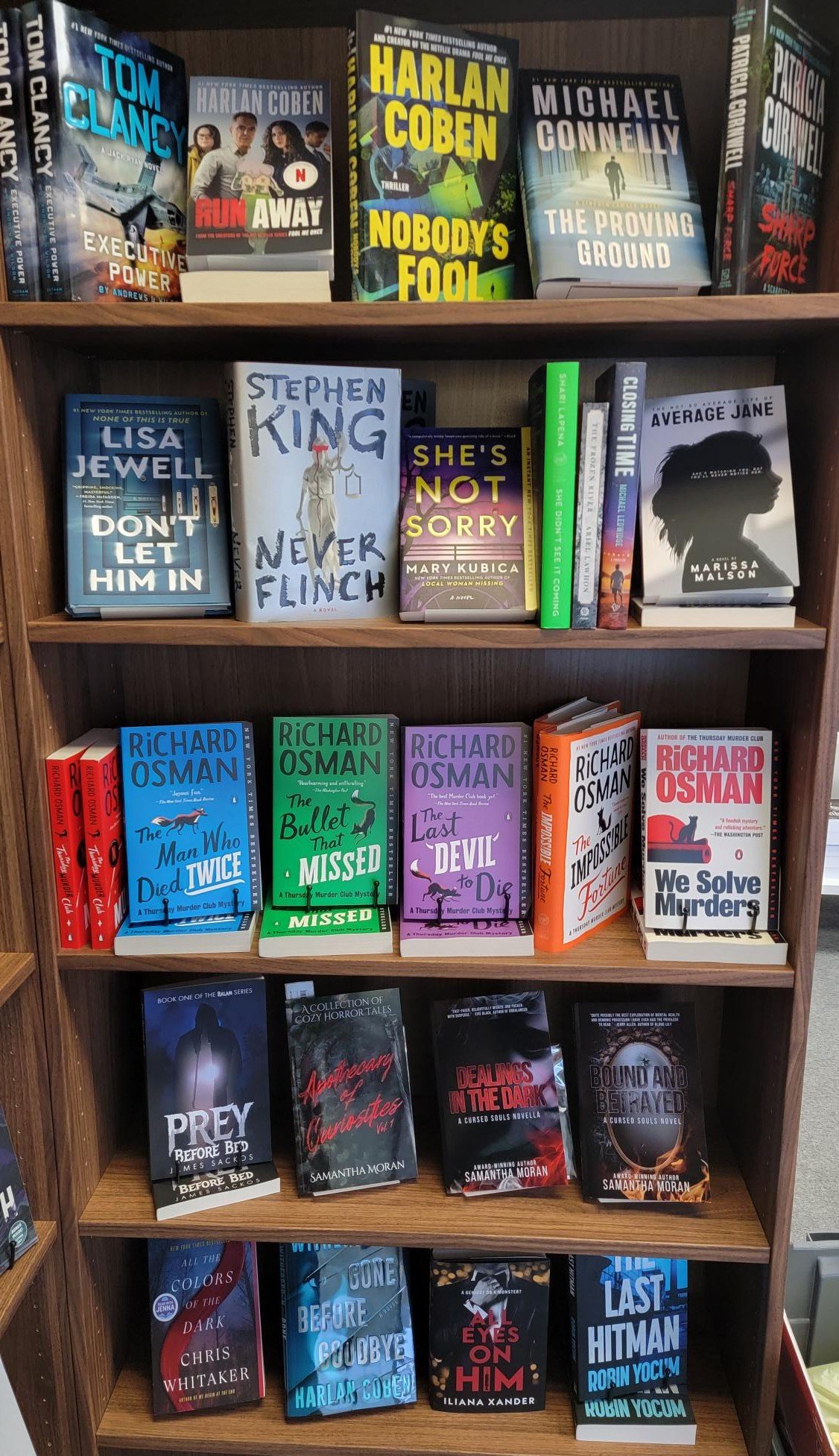 Mystery, Suspense and thrillers