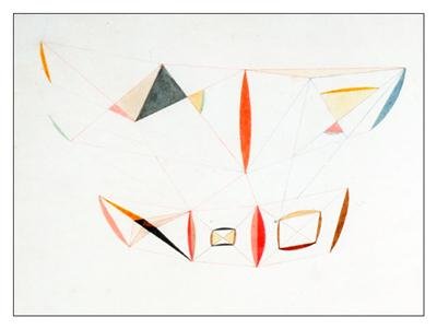Painting 5/39
Drawing in coloured inks. Changed hands before 2009. Exhibited in 'British Surrealism' exhibition, Leeds Art Gallery, 2009.