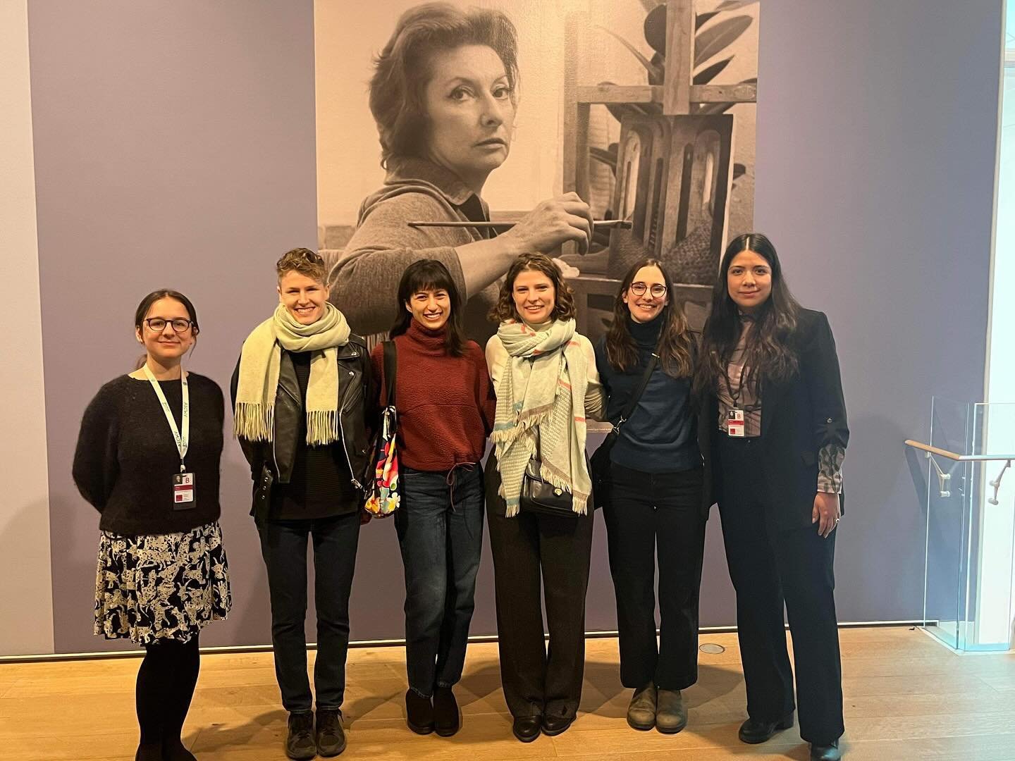 We had the absolute delight of  going to the Remedios Varo exhibit at @artinstitutechi this week for a walk through with Aliv&eacute; Piliado and Lara Balikci, who both had so much to share with us about Varo and about constructing the exhibit! The e