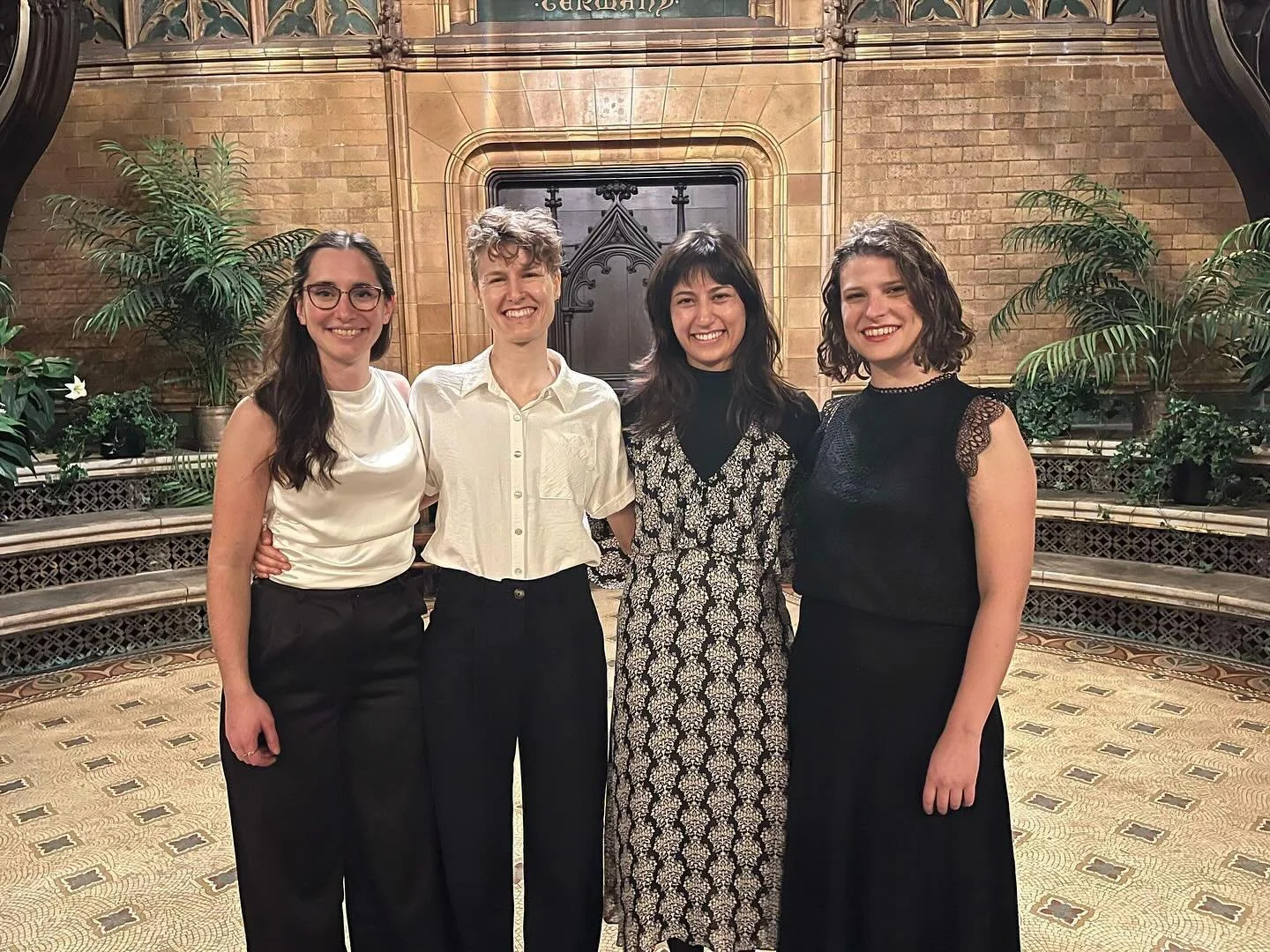 Another Halloween, another successful Rosehill Cemetery concert! 🪦👻 Thank you to everyone who filled the May Chapel last night &mdash; we hope you enjoyed our Haydn, @jahannau, @luisongolilongo , and Ligeti program. We can&rsquo;t wait to play more