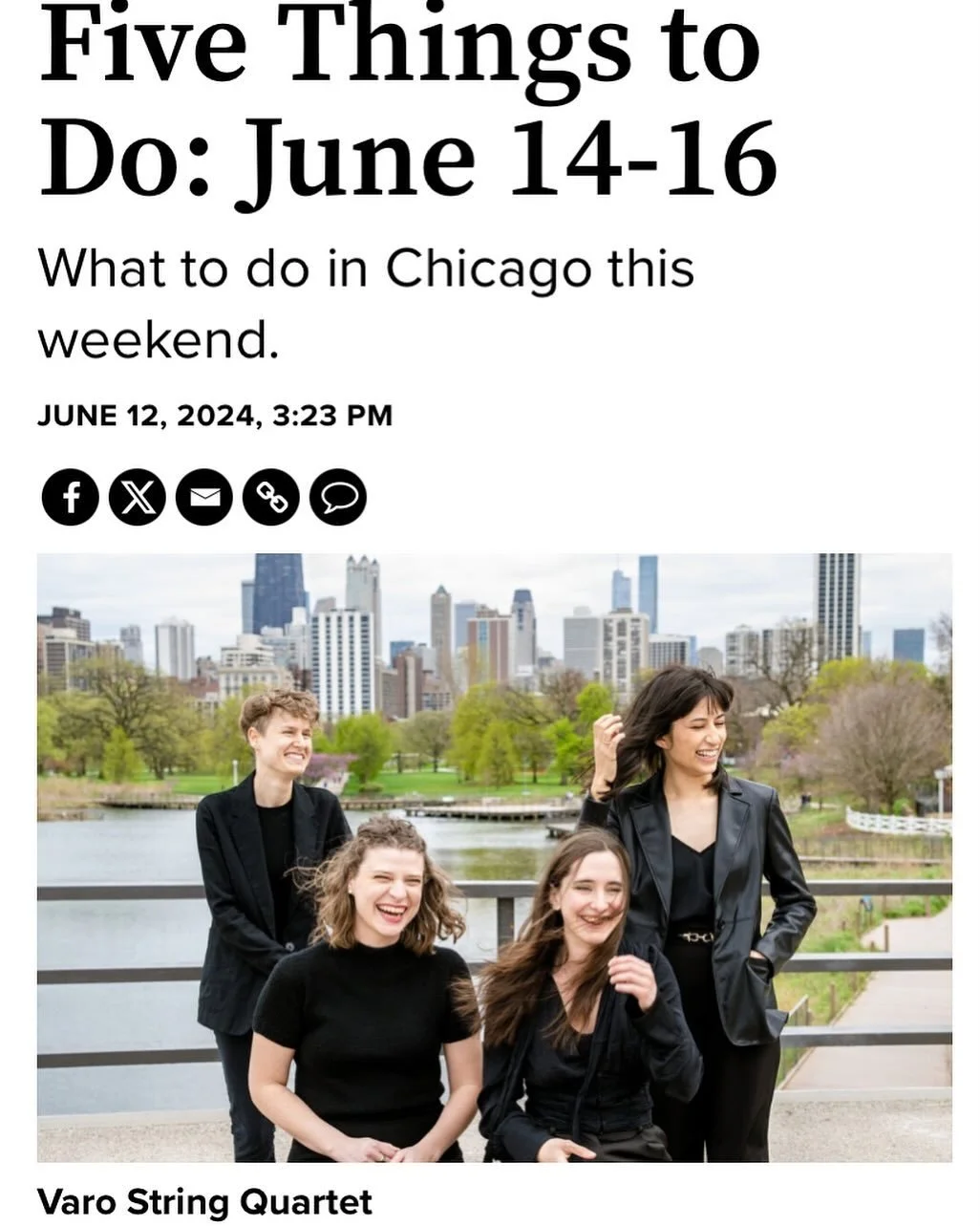 Looking for something to do this evening? Listen to @chicagomag and head to the @surgicalmuseumchicago for our micro-portrait concert of Grazyna Bacewicz! 

This program is an examination of the transition between Bacewicz&rsquo;s middle compositiona