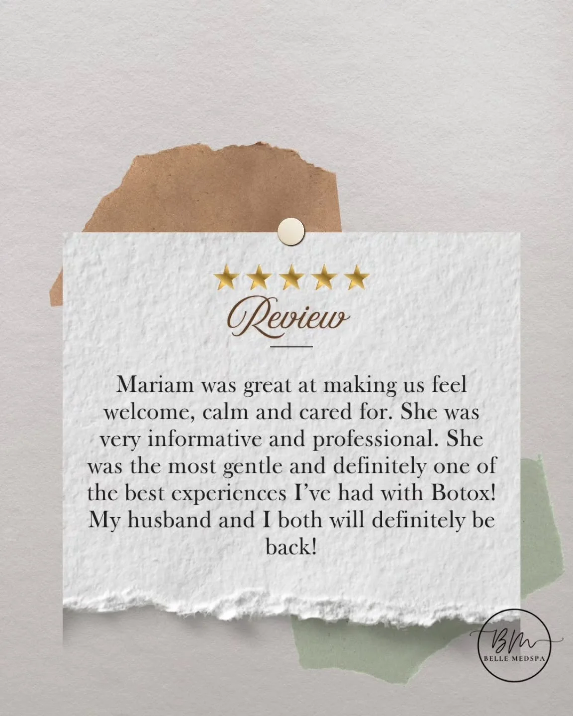 Google reviews are the best and always make my day! I always appreciate your kind words and return clients 🙌
.
.
.
.
.
.
.
#bellemedspa #trentonbotox #bellevillebotox #facialbelleville #facialtrenton #medspa #trentonmedspa #bellevillemedspa