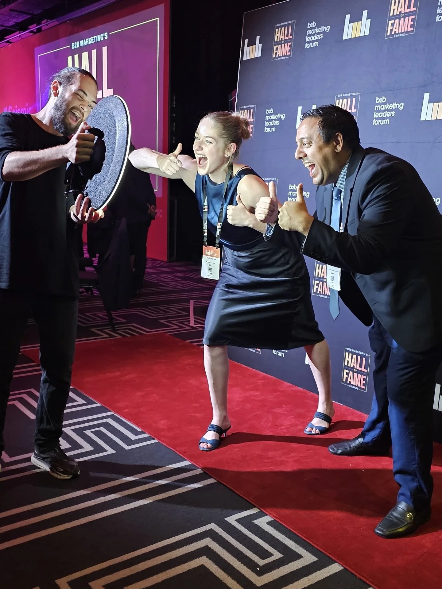 Our Roaming GIF Booth reached all corners at the B2B Marketing Leaders Forum APAC 2025 📸