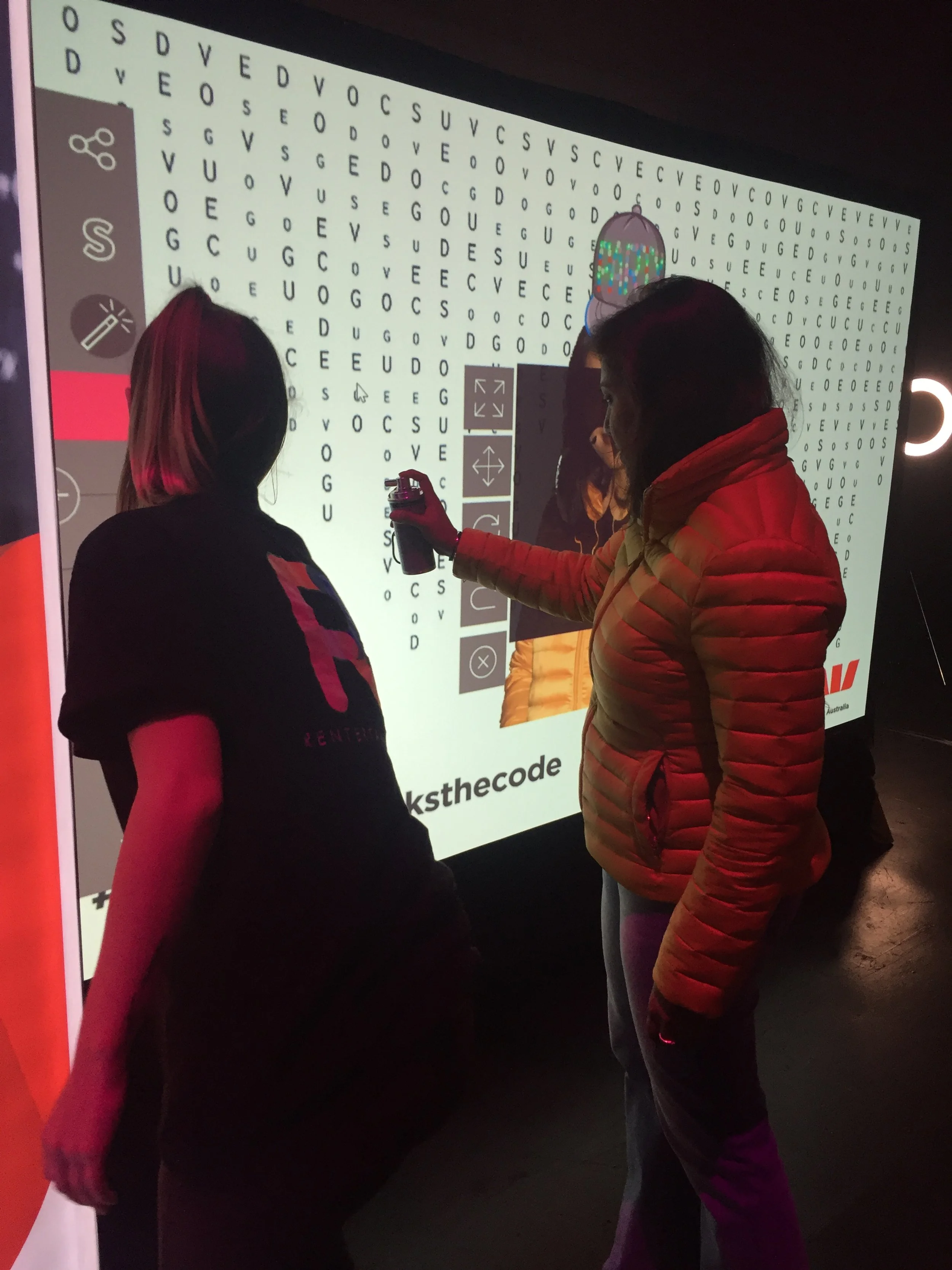 Rentertainment - Interactive Graffiti Wall - Vogue Codes Activation (8).jpg