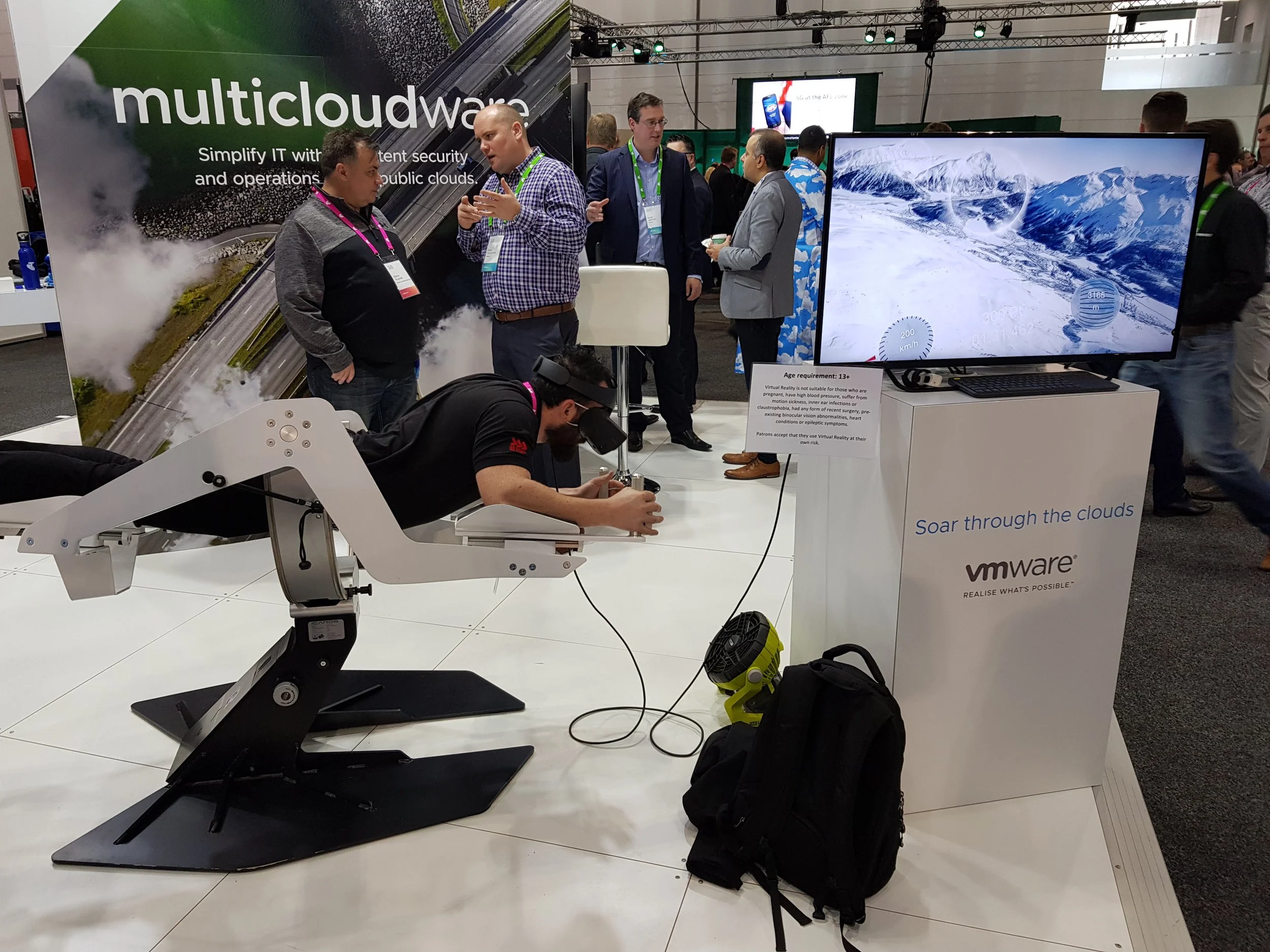 Flight Motion VR Simulator Hire Australia for Events | Rentertainment ...