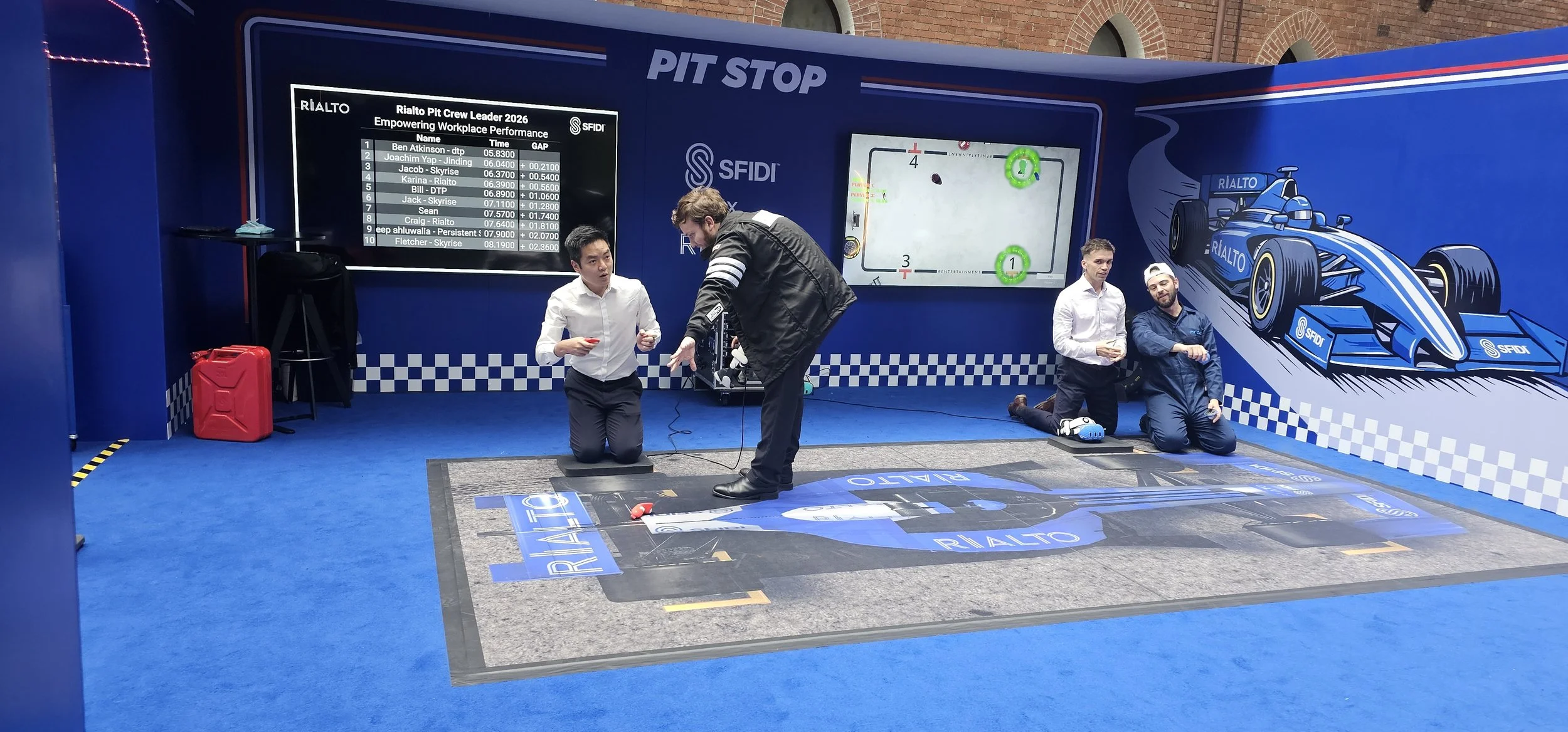 VR Pit Stop Challenge Hire Australia for Events | Rentertainment ...