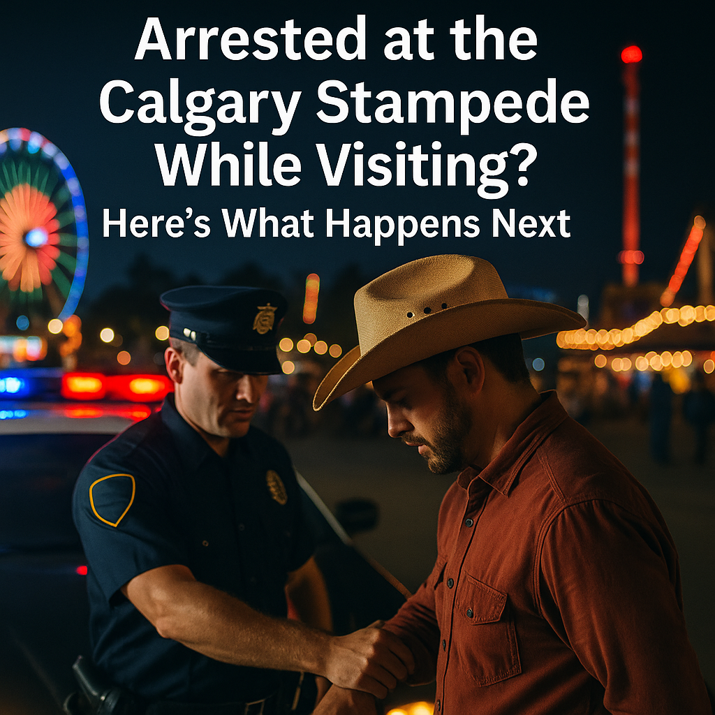 Visiting Calgary for the Stampede and Got Arrested? Here’s What Happens Next