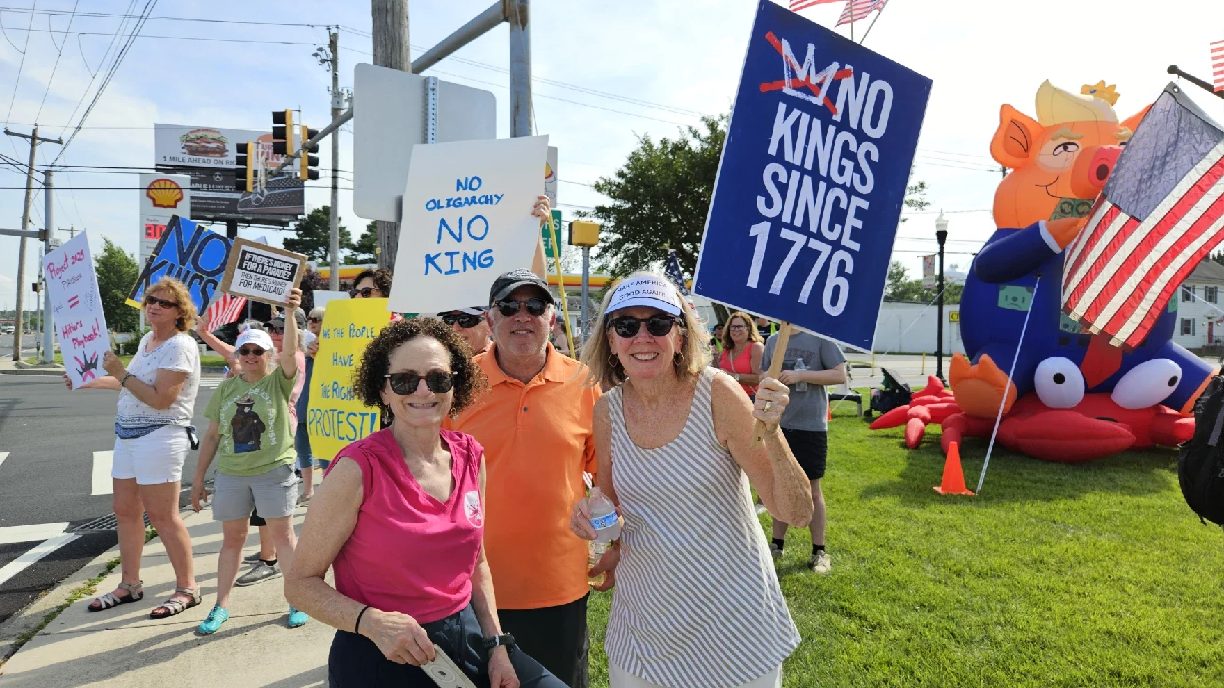 'No Kings' Demonstrations Swarm on Mid-Shore