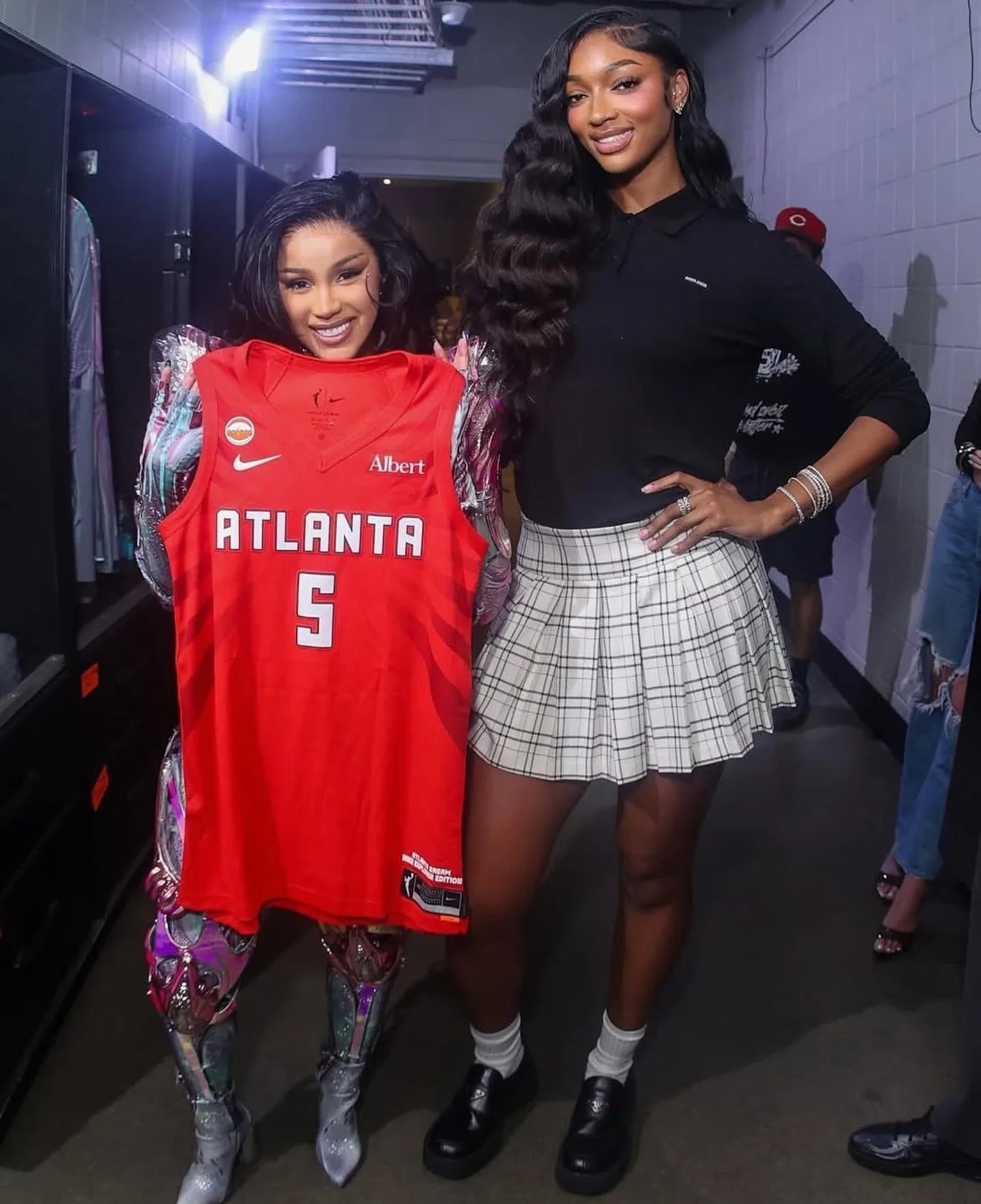 Angel Reese pulled up to Cardi B&rsquo;s Little Miss Drama Tour in Atlanta.

Music and sports go together.
Same culture. Different stages.

Get ready.

Picture courtesy of: @freshmadeit