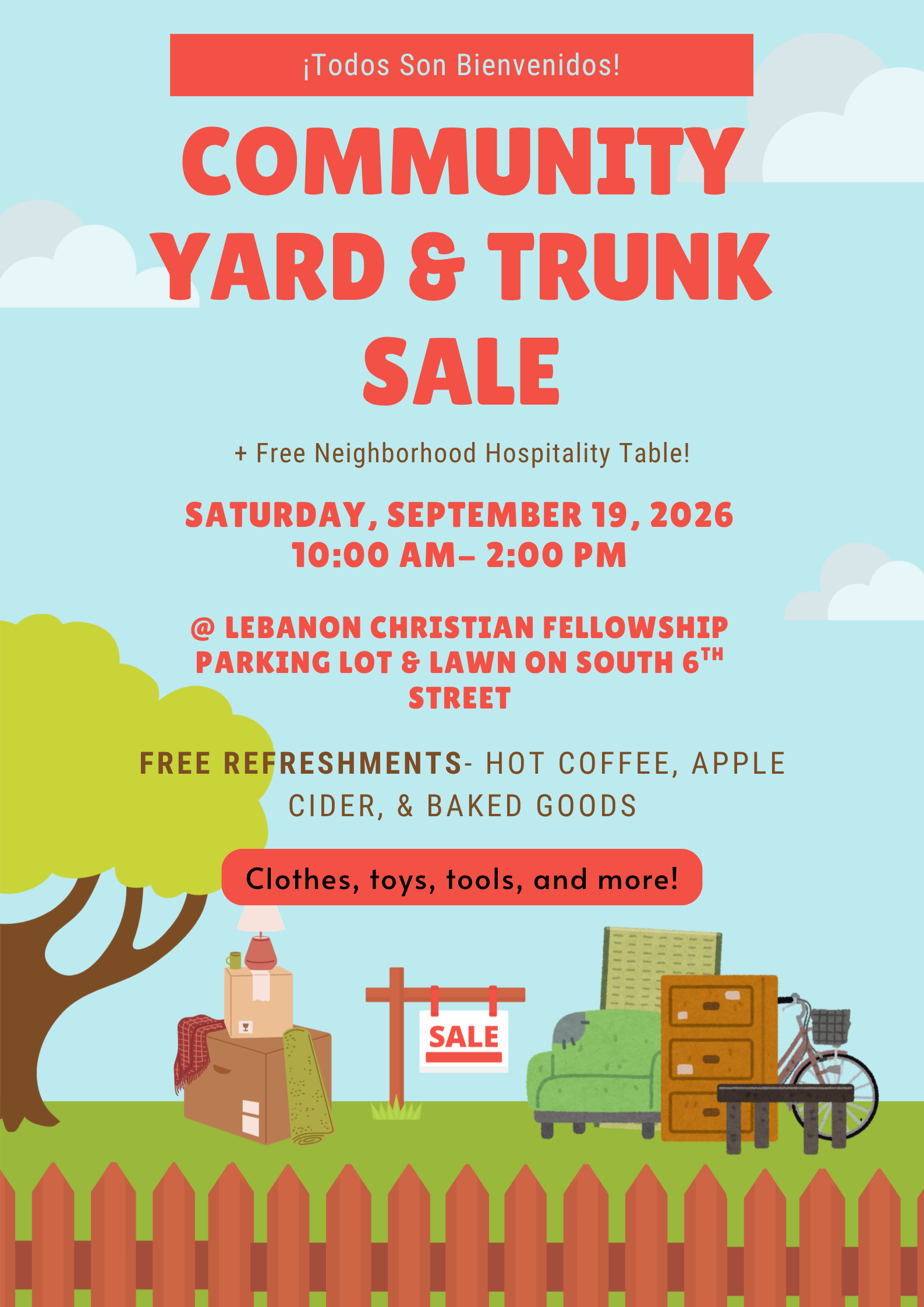 Community Yard Sale