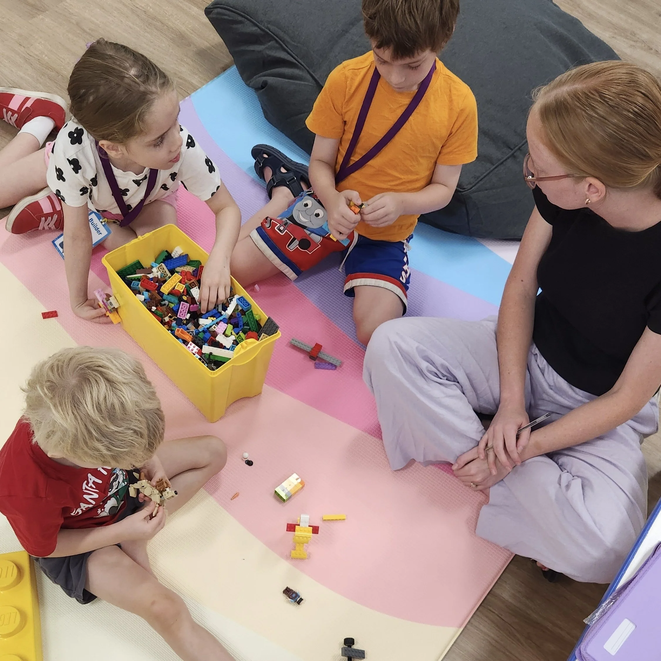 Child completing fine motor and handwriting activities with a paediatric occupational therapist